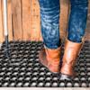 Rubber Ring Mat, Honeycomb Drainage Doormat, 100 x 200 cm view 3