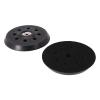 MSEURO Tool Part, Sanding Pad, Replacement Polishing Disc, 5 in/125 mm, Black Plastic + PU Lucky view 1