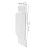 4-Pack Plastic Ventilation Vents for Shipping Containers, White view 2