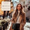 ONEFLOW Bliss Purse for Emporia SMART.4, Black Crossbody Phone Bag with Wallet view 4