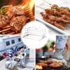 Stainless Steel Turkey and Chicken Roasting Rack for Baking and Grilling view 4