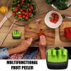 Carrot Peeler, Stainless Steel Finger Peeler view 3