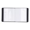 Instant Camera Photo Album, 72 Pages, Transparent Pocket Mini Album with PU Leather Cover, for 12, 11, 9 3-Inch Instant Camera Photos, Baby Shower, Wedding, Travel, 99% (Black) view 4
