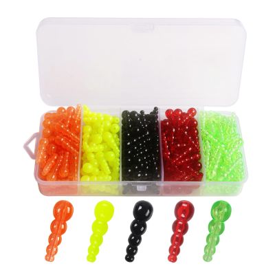 HEEZOU 250-Piece Stacked Fishing Bead Set for Trout Fishing, Inline Spinner Lures and Tackle