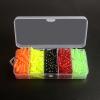 HEEZOU 250-Piece Stacked Fishing Bead Set for Trout Fishing, Inline Spinner Lures and Tackle view 3