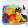 HEEZOU 250-Piece Stacked Fishing Bead Set for Trout Fishing, Inline Spinner Lures and Tackle view 4