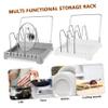 Ciieeo 2-Piece ABS Pot Lid Organizer for Pans and Lids view 3