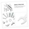 KONTONTY Stainless Steel Mounting Accessories for Patio Heaters, Versatile Easy-Installation Replacement Parts view 4