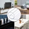 Transparent PVC Desk Mat, Non-Slip Desk Pad for Office and Home, Frosted, 40 x 40 cm (16 x 16 in) view 4
