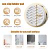 No-Drill Tension Shower Curtain Rod, 70–120 cm / 210–300 cm / 360–450 cm, Extendable, Purple, 410–490 cm view 2