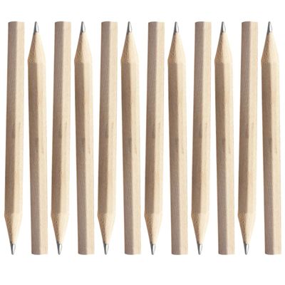 50 Short Wooden Pencils with Erasers for School and Celebrations