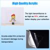 Acrylic Display Case, Transparent Acrylic Storage Case for Collectibles, Stackable, Dustproof Organizer (60 x 40 x 40 view 2
