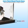 Acrylic Display Case, Transparent Acrylic Storage Case for Collectibles, Stackable, Dustproof Organizer (60 x 40 x 40 view 3