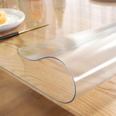 Non-Slip Transparent Desk Mat, 2 mm, Matte, 40 x 100 cm