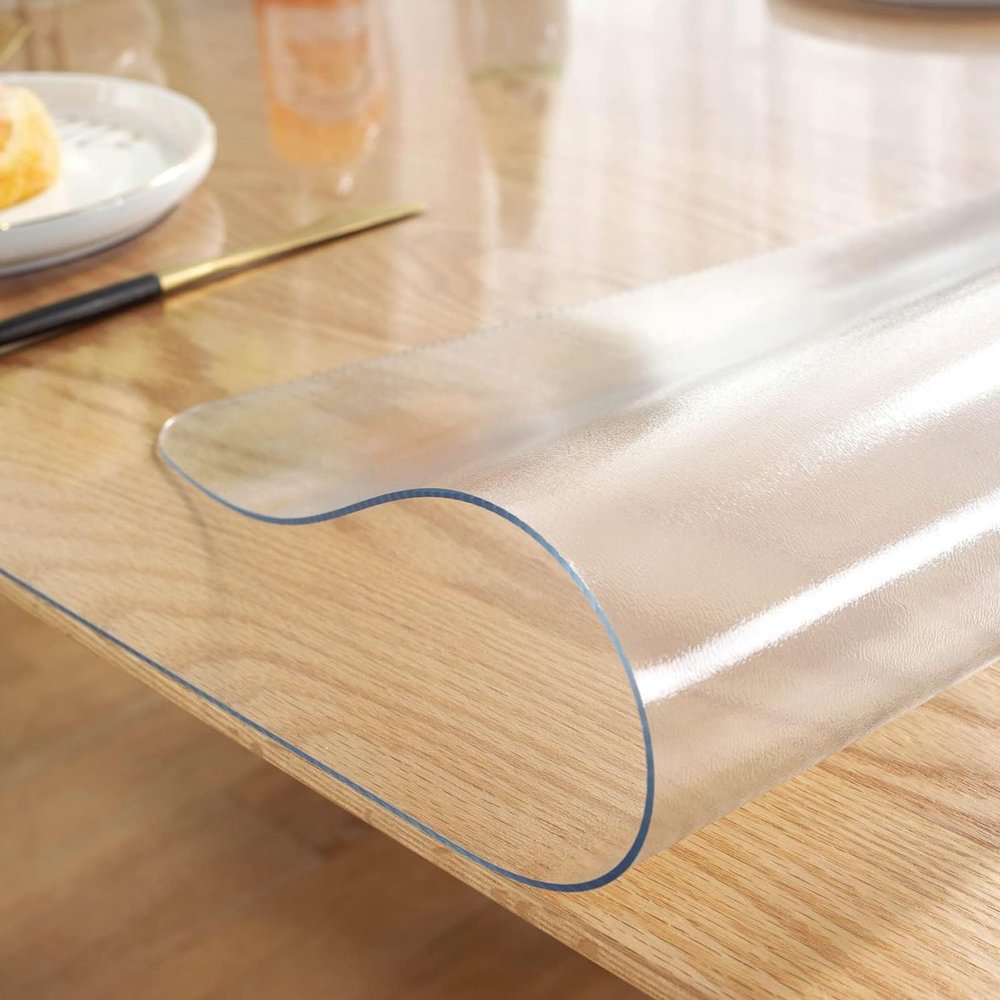 Non-Slip Transparent Desk Mat, 2 mm, Matte, 40 x 100 cm