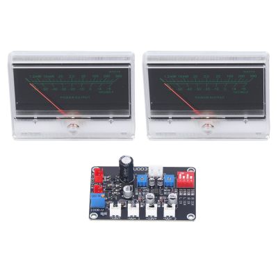 VU Meter Driver Board with Backlighting for Audio Setup