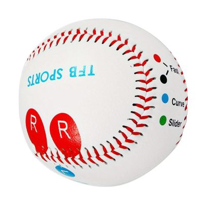 9-Inch Baseball Trainer with Color-Coded Finger-Positioning Markings