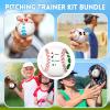 9-Inch Baseball Trainer with Color-Coded Finger-Positioning Markings view 4