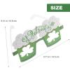 Cabilock 12-Pack Funny Green St. Patrick’s Day Glasses view 4