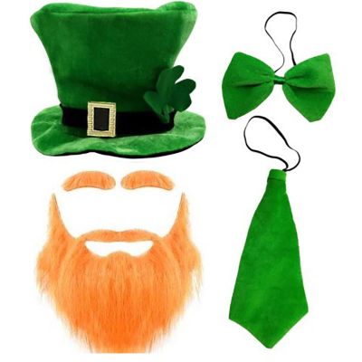 FASLOLSDP 3-Piece Saint Patrick’s Day Accessories Set for Women and Girls