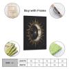 Sun and Moon 3D Canvas Wall Art, Nonwoven Canvas Print, Framed Artwork, 12 x 18 in (30 x 45 cm) view 2