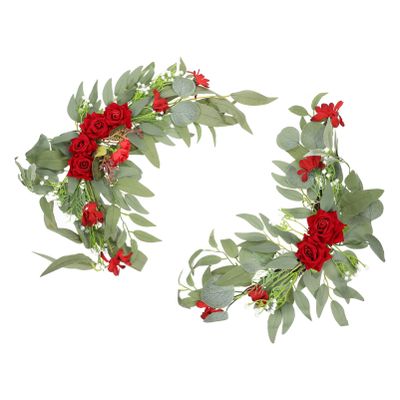 Cabilock Artificial Rose Flowers for Wedding Arch Decor and Backdrops