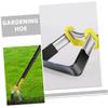 SEWOART Small Manganese Steel Garden Hoe for Stainless Steel Weeding, Portable for Home Gardens and Lawns view 2