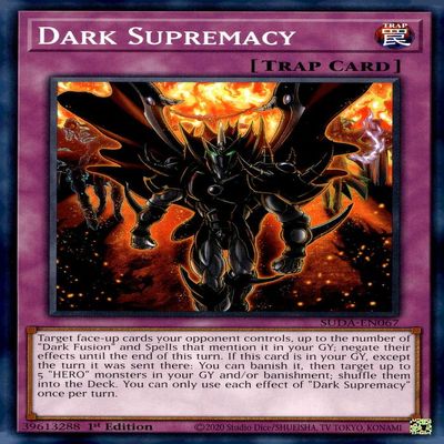 Dark Supremacy - SUDA-EN067 - Common - 1st Edition