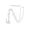 Operitacx Glass Bead ID Lanyard with Retractable Easy-Click Clasp view 2