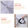 7-Piece Polyester Laundry Bag Set with Zippers for Travel view 3