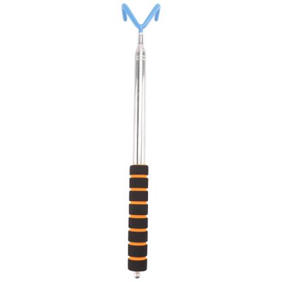 Asuinxurr Disc Golf Retriever, 10-Ft Portable Telescoping Pole with Durable Hook