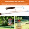 Asuinxurr Disc Golf Retriever, 10-Ft Portable Telescoping Pole with Durable Hook view 2