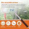 Asuinxurr Disc Golf Retriever, 10-Ft Portable Telescoping Pole with Durable Hook view 3