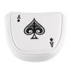 Asuinxurr Golf Hammer Putter Headcover, Magnetic Club Protector for 2-Ball Style Putters, RH/LH view 1