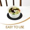 Cabilock 12-Piece Felt Plate Separators for Delicate Dishes view 3