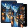Case for Kindle 2024/2022 (11th Generation), Flip PU/TPU Cover, Auto Wake/Sleep, Sea Castle Girl Pattern, 6 in, Color 4 view 2