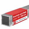 GAL INDUSTRIAL Aluminum Square Tube 50 x 50 x 2 mm, 120 cm | Cut to Size | EN AW 6060 | Raw, Unfinished view 1