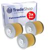 3x Trade-Shop Cartridge Pleated Filters Compatible with Bosch GAS 12-30 F, PAS 11-25 and PAS 11-25 F, Replaces 2 607 432 001 view 1