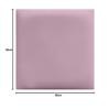 DHOME Self-Adhesive Faux Leather Upholstered Panels, Pink, 50 x 50 cm view 2
