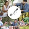 Tewzafiya 50 ml Stainless Steel Camping Cup with Carabiner Handle view 4