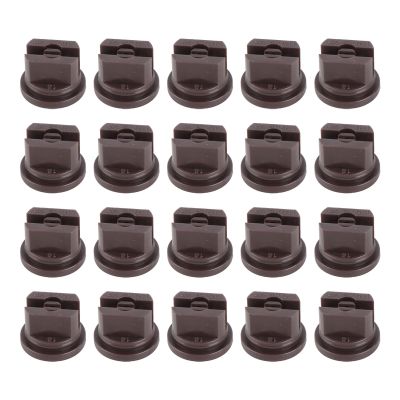 Flat Fan Spray Nozzles, 110°, 20-Pack