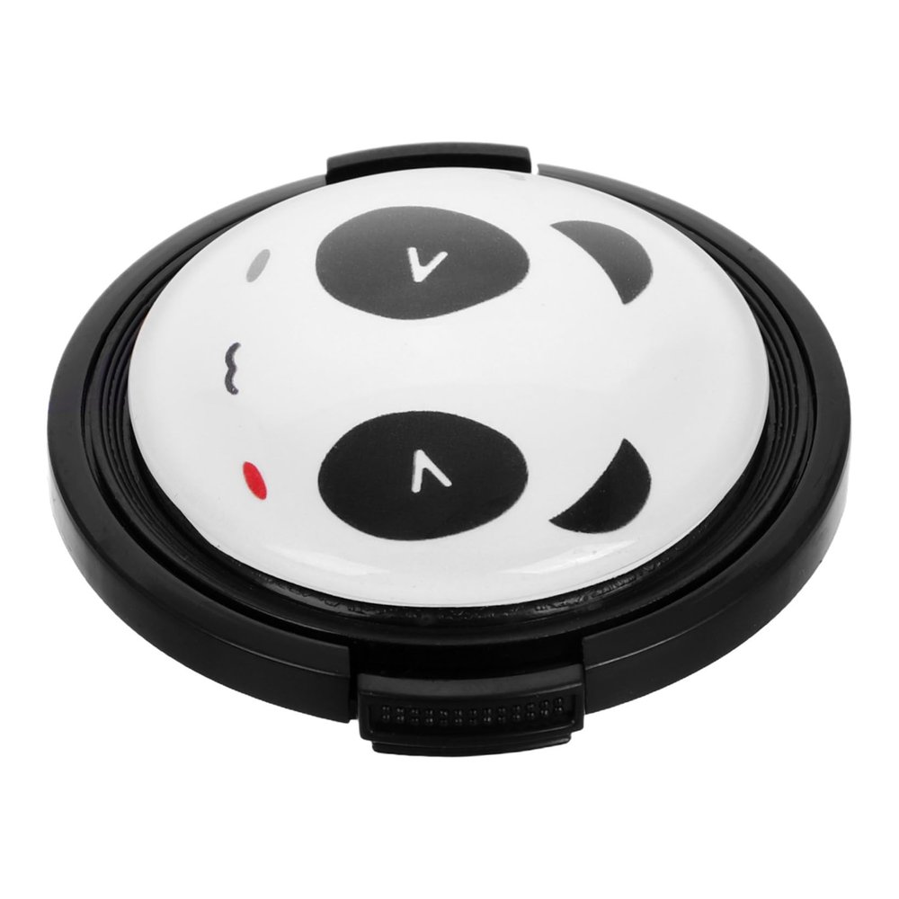 58 mm Plastic Camera Lens Cap with Grip Recesses