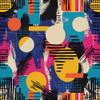 HEKO PANELS Waterproof Geometric Oxford Fabric, 155 x 100 cm view 1