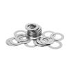Stainless Steel Flat Washers, 0.2 mm Thick, M9 × 13 mm, 20 Pieces view 2
