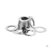 Stainless Steel Flat Washers, 0.2 mm Thick, M9 × 13 mm, 20 Pieces view 4