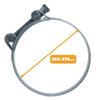 BEGRIS Reinforced SGB Stainless Steel Worm-Drive Hose Clamp, 266–278 mm view 2
