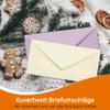 Kuvertwelt DIN Long Envelopes (220 x 110 mm), Wet-Glued - Turmeric view 2