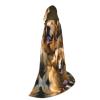 SKKNT Golden Retriever Print Full-Length Hooded Cape for Adults view 2