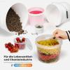 Garronda 8 L Food- and Chemical-Storage Buckets with Lids, White, 50-Pack, GD-0118 view 4