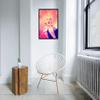 arte-tuo Topas Picture Frame | 40 x 50 cm | Glossy Black | Clear Acrylic Glass view 3